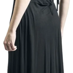 "Kleid Mit Schnürung" Mittellanges Kleid Schwarz Von Gothicana By EMP -Angebote Weib Zauber Store 534954wb
