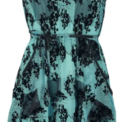 "Ilsa Dress" Kurzes Kleid Schwarz/blau Von Innocent