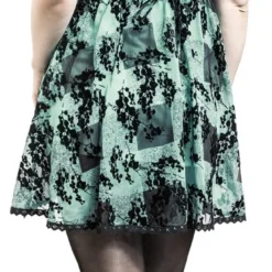 "Ilsa Dress" Kurzes Kleid Schwarz/blau Von Innocent -Angebote Weib Zauber Store 537693wb