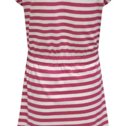 "May Stripe Dress" Langes Kleid Pink/weiß Von Kids ONLY -Angebote Weib Zauber Store 537887b