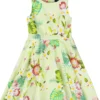 "Luisa Tropical Swing Dress In Kids" Kleid Grün Von H&R London -Angebote Weib Zauber Store 537987a
