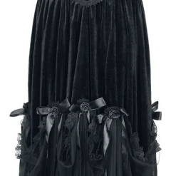 "Gothic Dress" Langes Kleid Schwarz Von Sinister Gothic