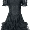 "Gothic Dress" Kurzes Kleid Schwarz Von Sinister Gothic 2 "Gothic Dress" Kurzes Kleid Schwarz Von Sinister Gothic -Angebote Weib Zauber Store 538315a