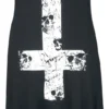 "Skull Cross In House Dress" Kurzes Kleid Schwarz/weiß Von Jawbreaker -Angebote Weib Zauber Store 538991a