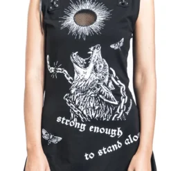 "Devouring The Sun Dress" Kurzes Kleid Schwarz/weiß Von Jawbreaker -Angebote Weib Zauber Store 538992wa