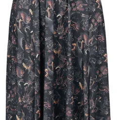 "Paradise Lost Dress" Langes Kleid Multicolor Von Jawbreaker