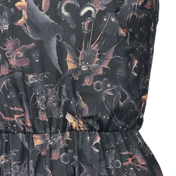 "Paradise Lost Dress" Langes Kleid Multicolor Von Jawbreaker -Angebote Weib Zauber Store 539035d