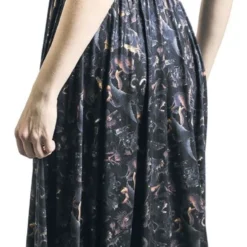 "Paradise Lost Dress" Langes Kleid Multicolor Von Jawbreaker -Angebote Weib Zauber Store 539035wb