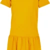 "Girl Valance Tee Dress" Kleid Gelb Von Urban Classics 1 "Girl Valance Tee Dress" Kleid Gelb Von Urban Classics -Angebote Weib Zauber Store 540203a
