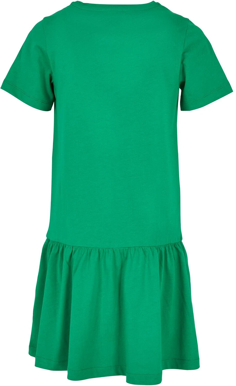 "Girl Valance Tee Dress" Kleid Grün Von Urban Classics 4 "Girl Valance Tee Dress" Kleid Grün Von Urban Classics – Bild 2