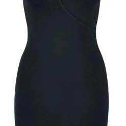 "Ladies Cut Out Dress" Kurzes Kleid Schwarz Von Urban Classics