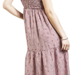 "Sweet Pea Dress" Mittellanges Kleid Rot/weiß Von Banned Retro -Angebote Weib Zauber Store 541619wb