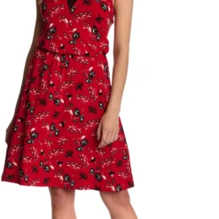 "Summer Dress" Mittellanges Kleid Rot Von Vive Maria -Angebote Weib Zauber Store 542088wa