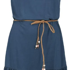 "THIME" Mittellanges Kleid Blau Von Ragwear