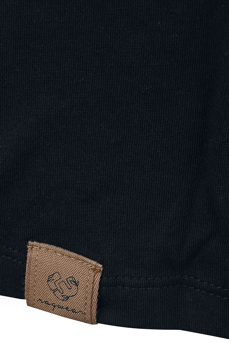 "MANNDY DRESS ORGANIC" Mittellanges Kleid Schwarz Von Ragwear 5 "MANNDY DRESS ORGANIC" Mittellanges Kleid Schwarz Von Ragwear – Bild 3