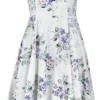 "Tasha Floral Swing Dress" Mittellanges Kleid Multicolor Von H&R London -Angebote Weib Zauber Store 542130a
