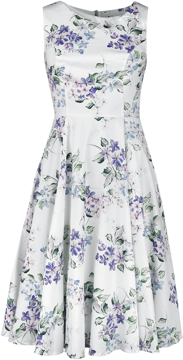 "Tasha Floral Swing Dress" Mittellanges Kleid Multicolor Von H&R London 3 "Tasha Floral Swing Dress" Mittellanges Kleid Multicolor Von H&R London