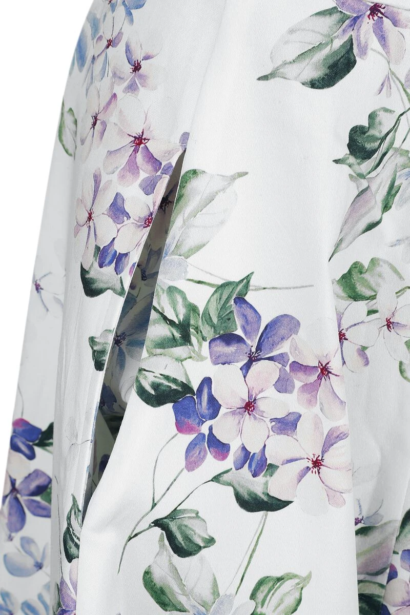 "Tasha Floral Swing Dress" Mittellanges Kleid Multicolor Von H&R London 6 "Tasha Floral Swing Dress" Mittellanges Kleid Multicolor Von H&R London – Bild 4