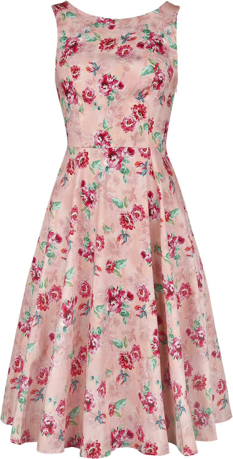 "Meril Floral Swing Dress" Mittellanges Kleid Multicolor Von H&R London 3 "Meril Floral Swing Dress" Mittellanges Kleid Multicolor Von H&R London