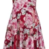 "Feanr Floral Swing Dress" Mittellanges Kleid Multicolor Von H&R London -Angebote Weib Zauber Store 542135a