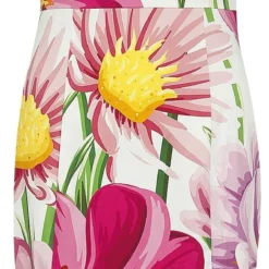 "Arwen Floral Wiggle Dress" Mittellanges Kleid Multicolor Von H&R London