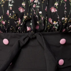 "Schulterfreies Swing-Kleid" Mittellanges Kleid Schwarz Von Belsira -Angebote Weib Zauber Store 542212wd