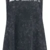 "Rammstein" Kurzes Kleid Dunkelgrau Von Rammstein -Angebote Weib Zauber Store 543286a