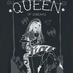 "Queen Of Screams" Langes Kleid Schwarz Von The Nightmare Before Christmas -Angebote Weib Zauber Store 545052d