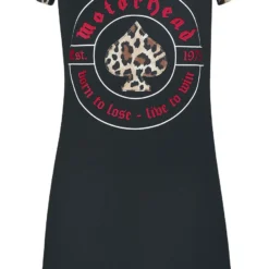 "EMP Signature Collection" Kurzes Kleid Schwarz/multicolor Von Motörhead