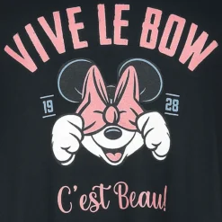 "Vive Le Bow" Mittellanges Kleid Schwarz Von Mickey Mouse -Angebote Weib Zauber Store 546273d