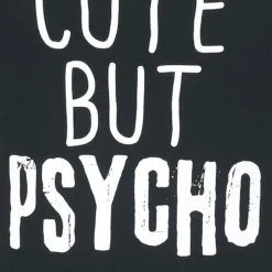 "Cute But Psycho" Mittellanges Kleid Schwarz -Angebote Weib Zauber Store 550209d