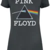 "Dark Side Of The Moon" Kurzes Kleid Charcoal Von Pink Floyd -Angebote Weib Zauber Store 551844a